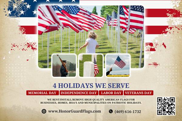Honor Guard Flags - About